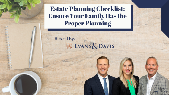 Estate Planning Checklist Webinar